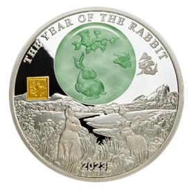 2023 25 Francs Ag Coin - Lunar Year of the Rabbit with Jade - Certificate.pdf