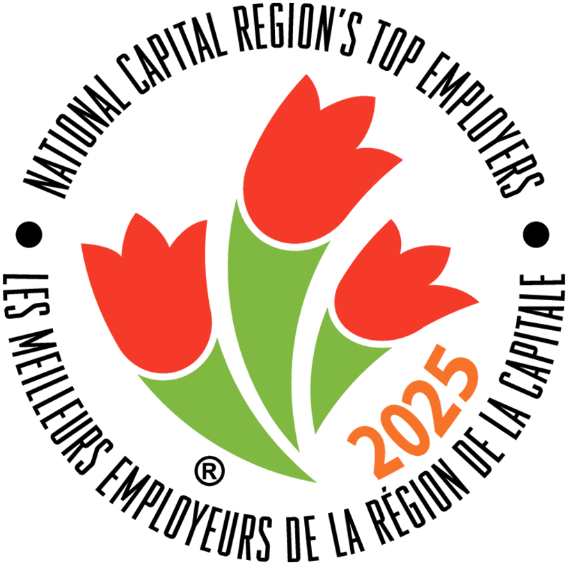 Image of National Capital Region's Top Employers 2025 logo. Image of National Capital Region's Top Employers 2025 logo.