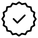 Icon image of check mark Icon image of check mark