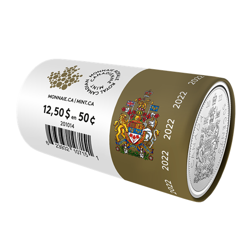Rouleau spécial de pièces de circulation de 50 cents (2022) | La Monnaie  royale canadienne