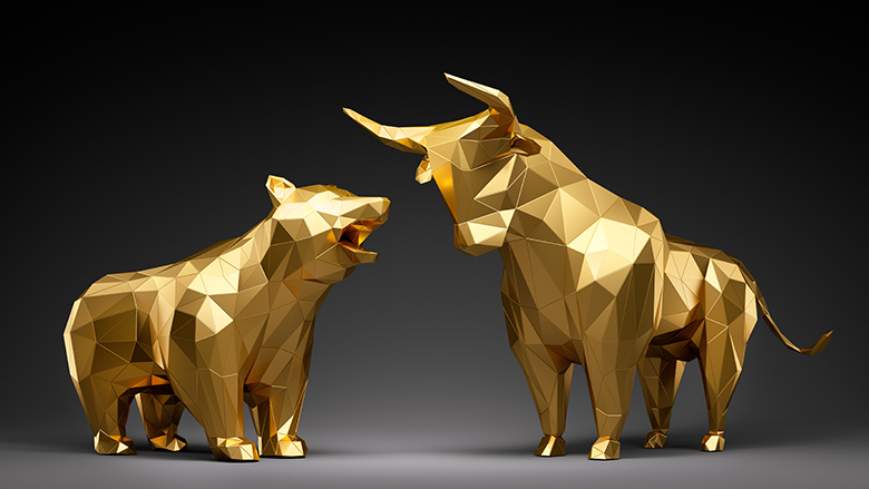 Bullion bear and bull Bullion bear and bull