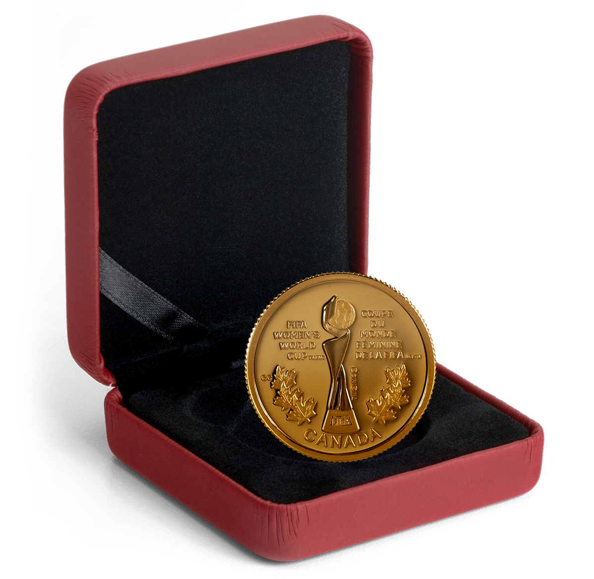 FIFA Women's World Cup (TM/MC) : The Trophy - 1/4 oz. Pure Gold 