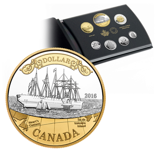 Pure Silver Proof Set – 150th Anniversary of the Transatlantic Cable
