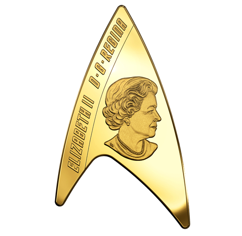Star Trek™: Delta Coin - Pure Gold Coin (2016) - Mintage: 1,500