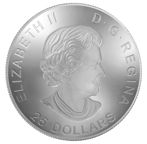 Pure Silver Coloured Coin - 125th Anniversary of the Invention of