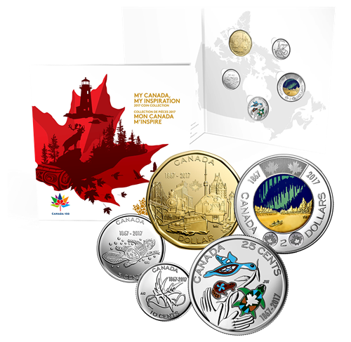 2017 Canada 150 5-Coin Collection | The Royal Canadian Mint