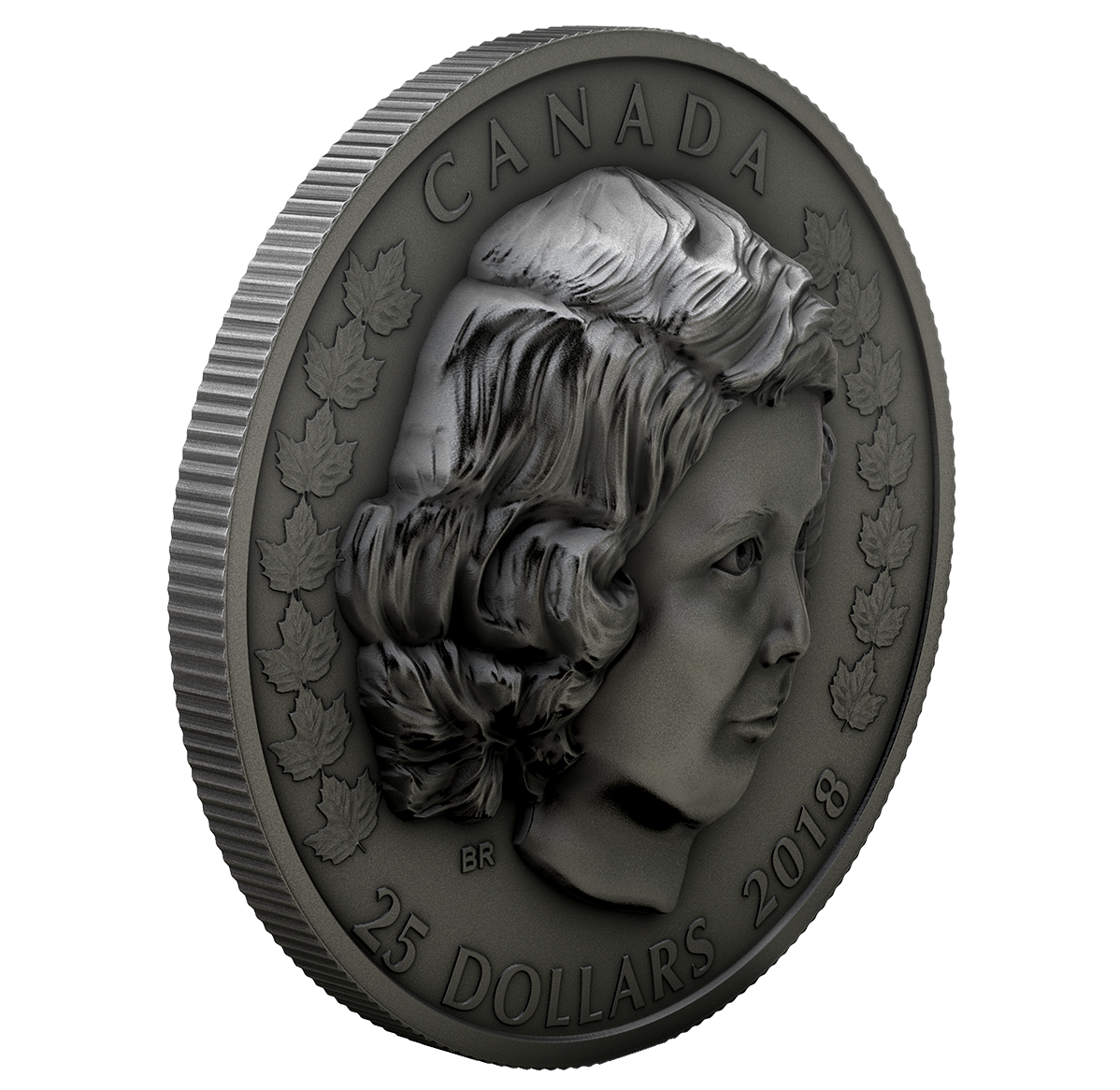 1 oz. Pure Silver Coin - Her Majesty Queen Elizabeth II: The Young 