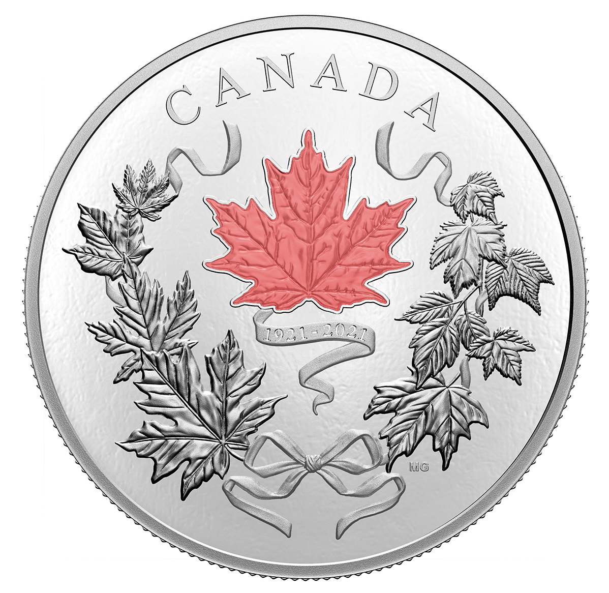 10 oz. Pure Silver Coin - Our National Colours | The Royal