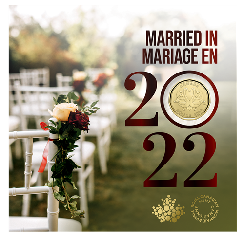 Wedding 5-Coin Gift Card Set (2022) | The Royal Canadian Mint