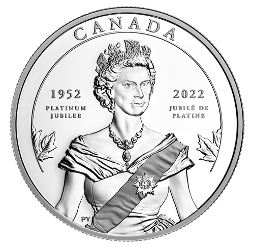 The Platinum Jubilee of Her Majesty Queen Elizabeth II Two-Coin Set (2022)  | The Royal Canadian Mint