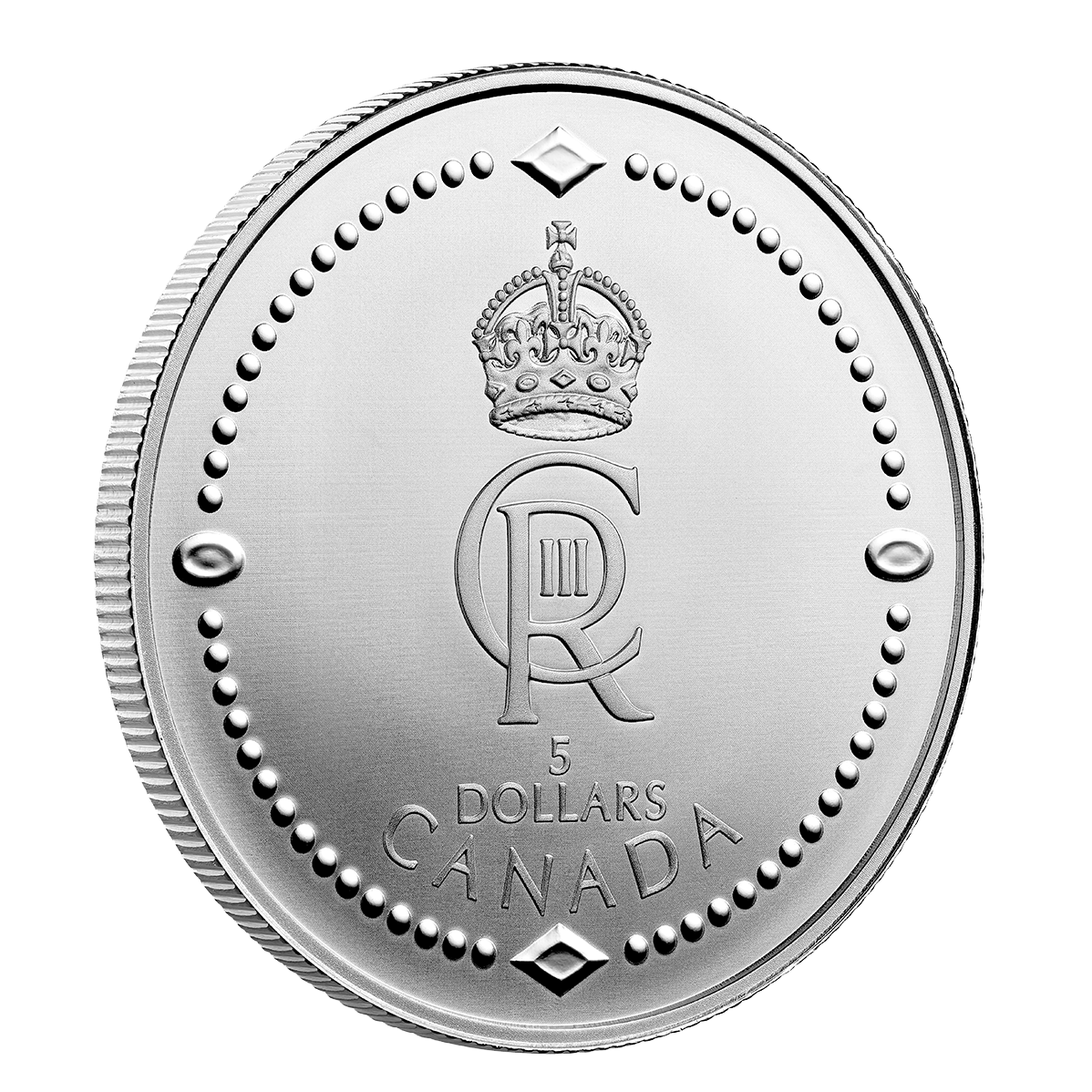 $5 Pure Silver Coin – His Majesty King Charles Iii’s Royal Cypher 