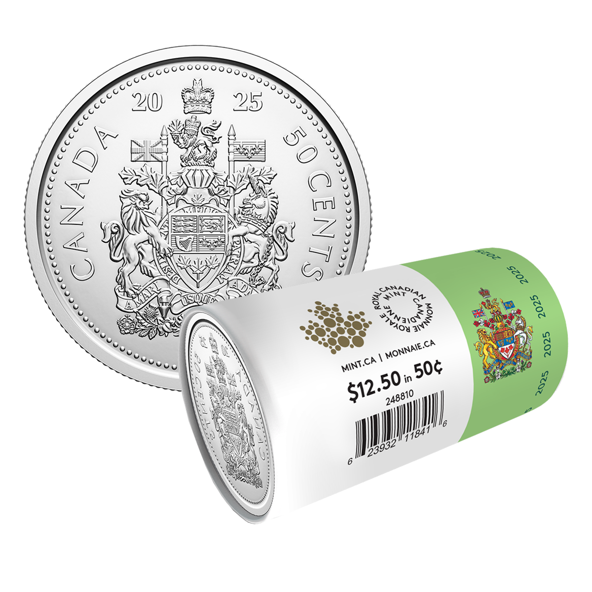 50-Cent Special Wrap Circulation Roll (2025)