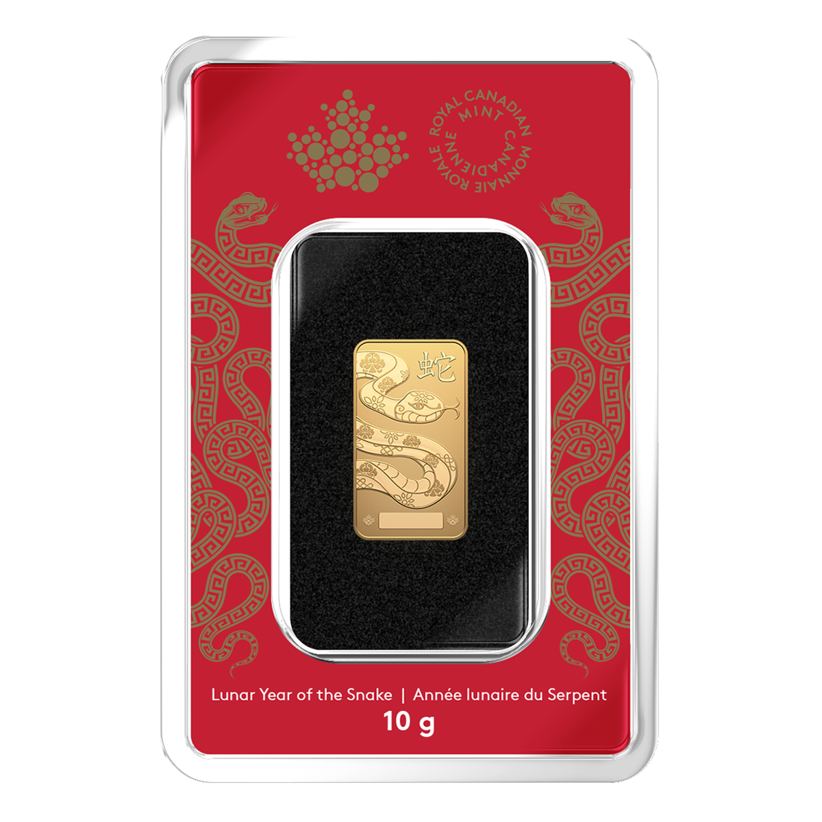 2025 Lunar Year of the Snake – 10 g 99.99% Pure Gold Bar (Premium Bullion)