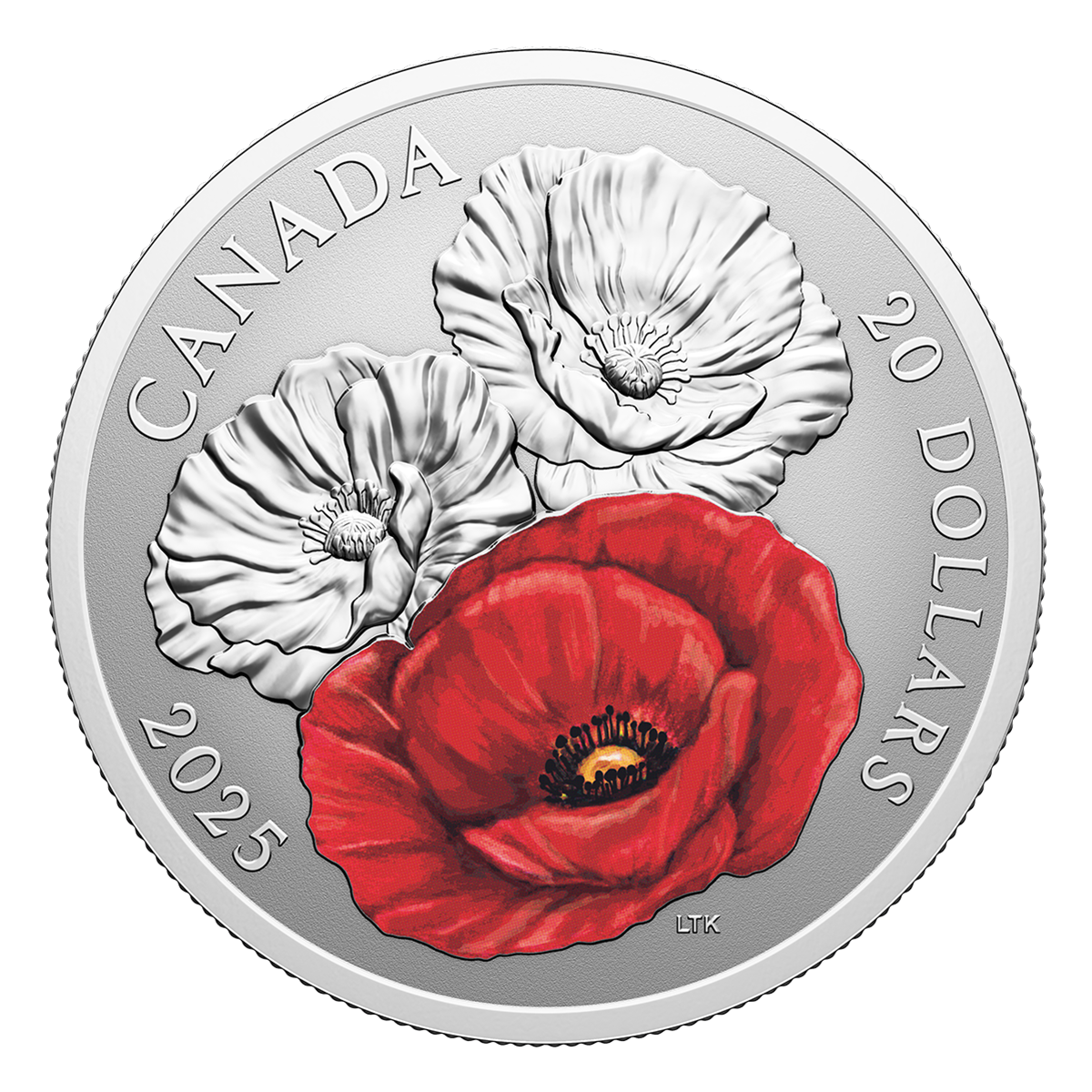 Remembrance Day – 1 oz. Fine Silver Coin (2025) Remembrance Day – 1 oz. Fine Silver Coin (2025)