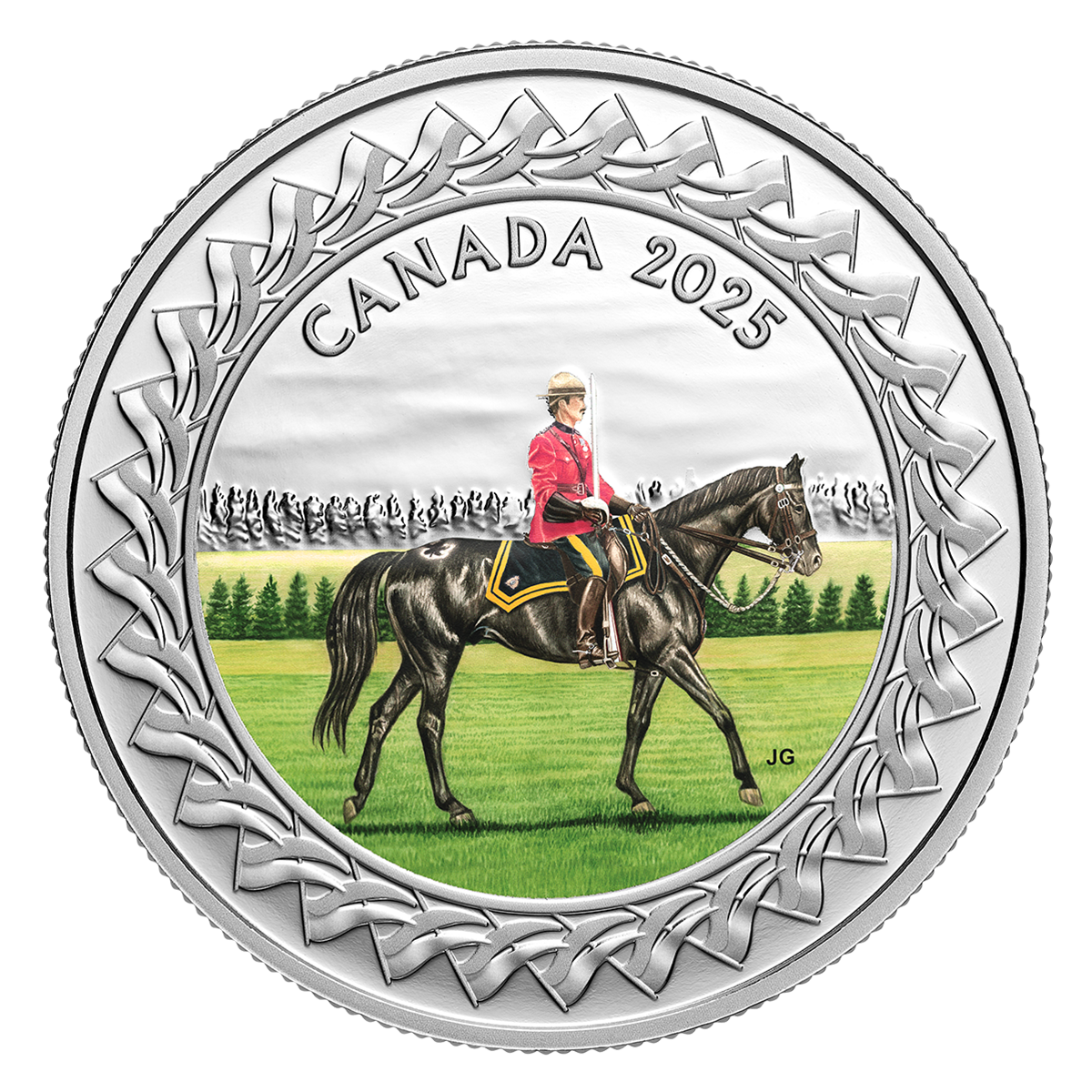 RCMP Musical Ride – 1 oz. Fine Silver Coin RCMP Musical Ride – 1 oz. Fine Silver Coin