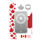 Pure Silver Bar in Proudly Canadian packaging - 1 oz. 99.99% Pure Silver 2025 (Premium Bullion)